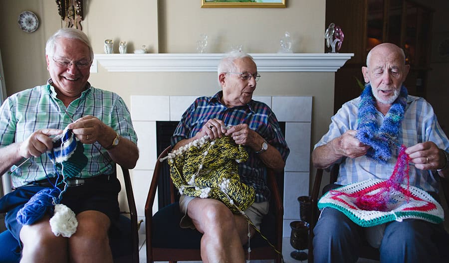 Three-Senior-Men-Knitting